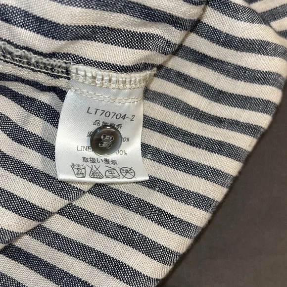 Ichi Antiquités | Linen Button-Down Shirt - Picture 8 of 9